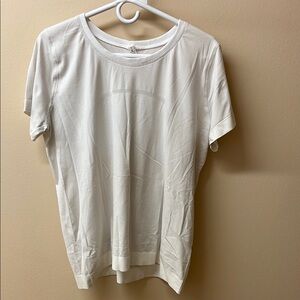 Lululemon White Short Sleeve Top